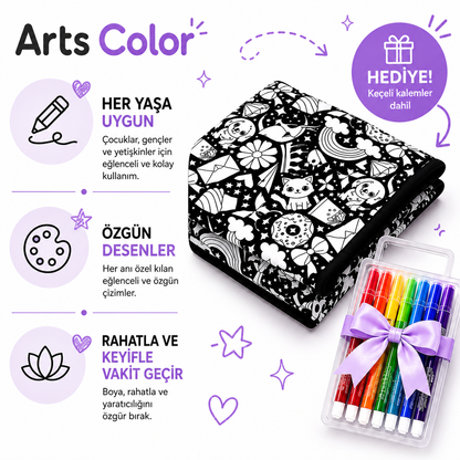 ARTS COLOR  Boyama battaniyesi