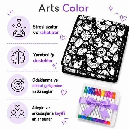 ARTS COLOR  Boyama battaniyesi